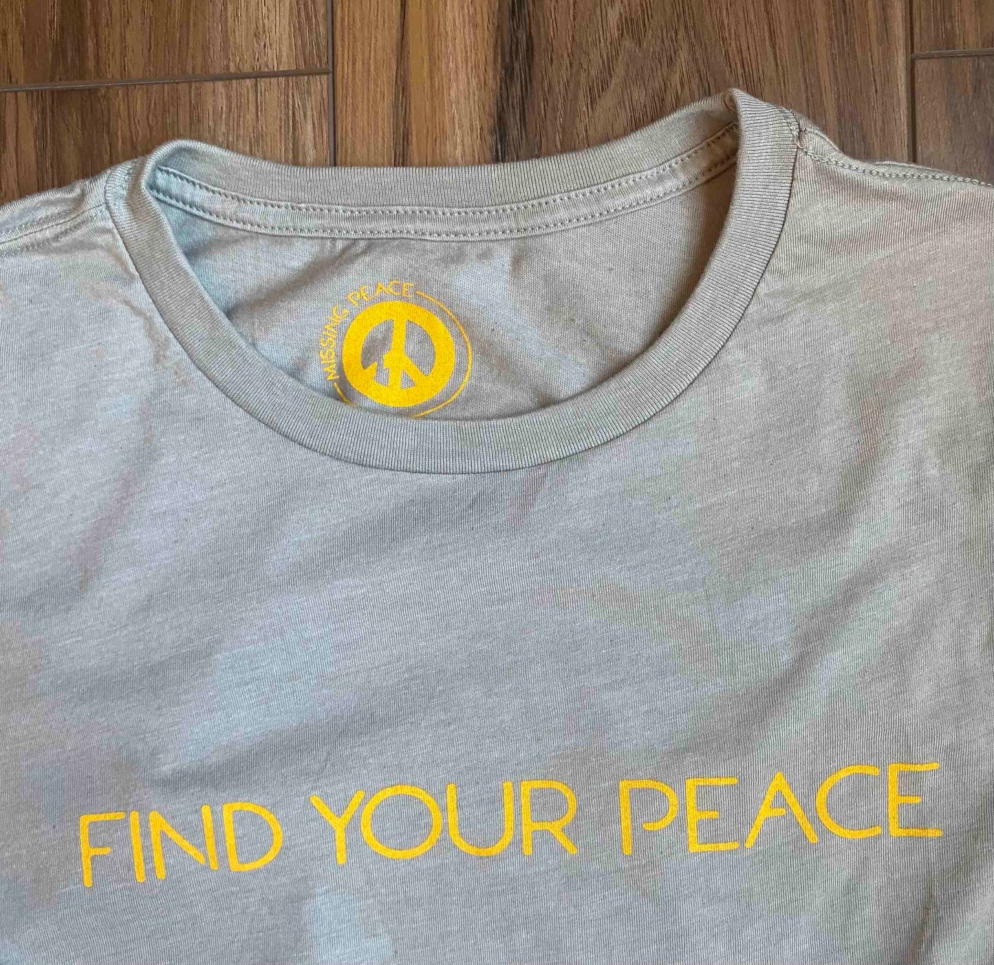 WOMENS -Heather Stone "Find Your Peace" Tee